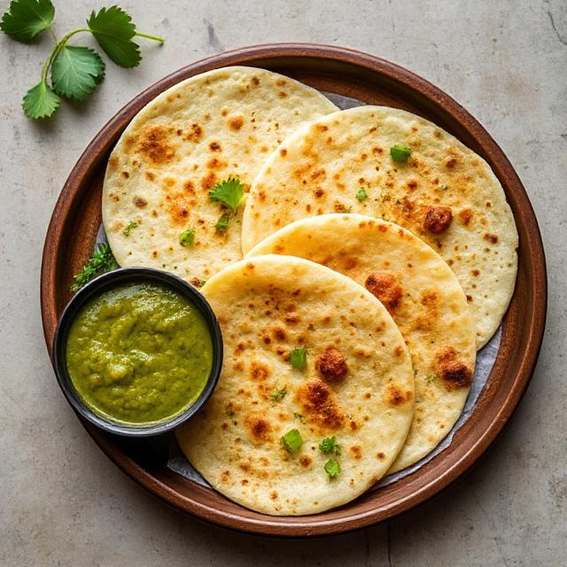 Healthy Appams with Chutney