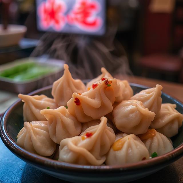 Fry Momos