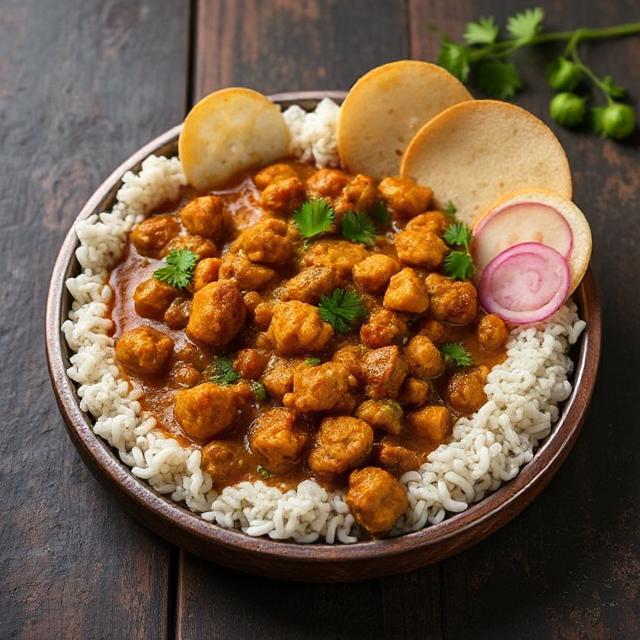 Chole Masala thali