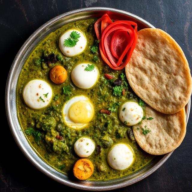 Palak Paneer Thali